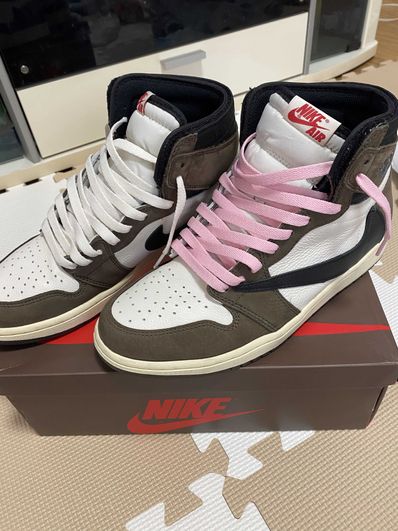Travis Scott × Nike Air Jordan 1 Retro High OG TS SP "Sail/Dark Mocha"