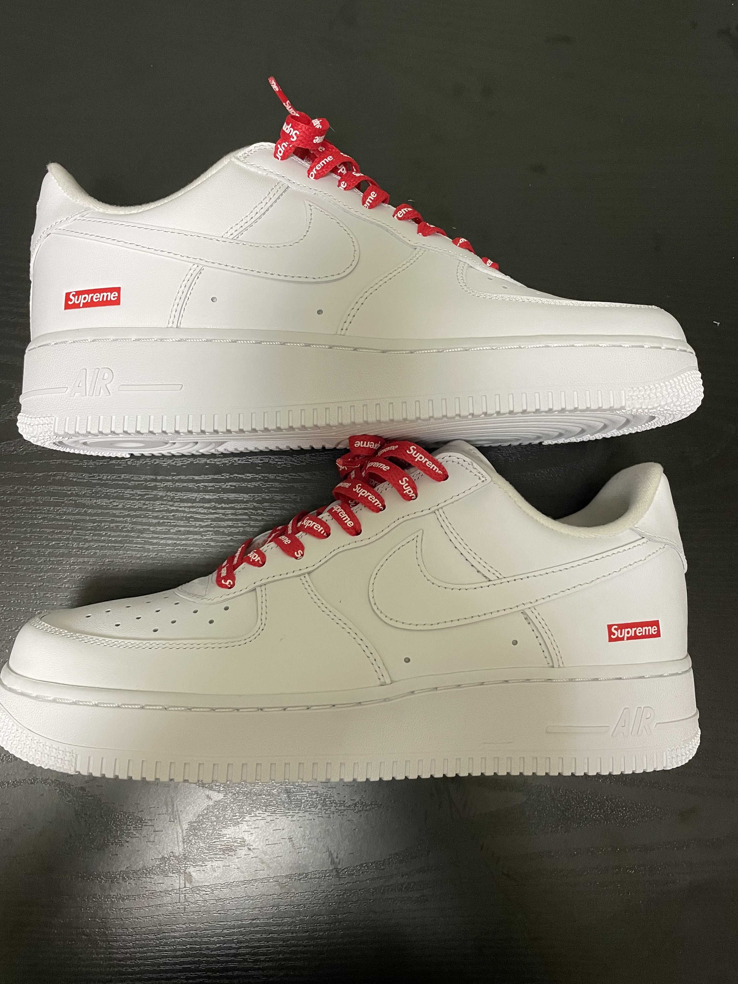 Supreme × Nike Air Force 1 Low "White"