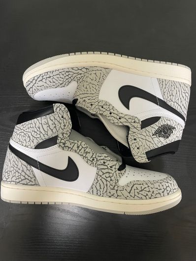 Nike Air Jordan 1 High OG "White Cement/Safari"