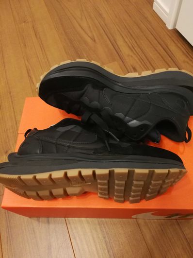 sacai × Nike VaporWaffle "Black Gum"