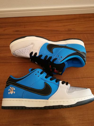 Instant Skateboards × Nike SB Dunk Low "Blue Hero"