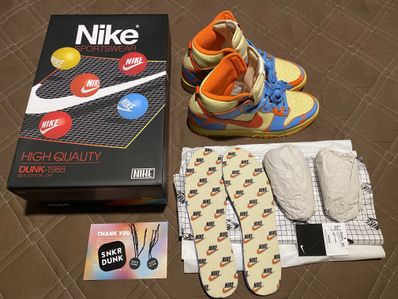 Nike Dunk High 1985 SP "Orange Acid Wash"