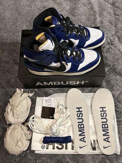 AMBUSH × NIKE DUNK HIGH "DEEP ROYAL"
