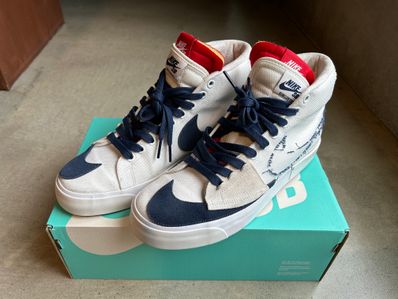 Nike SB Blazer Mid Edge "Hack Pack White"