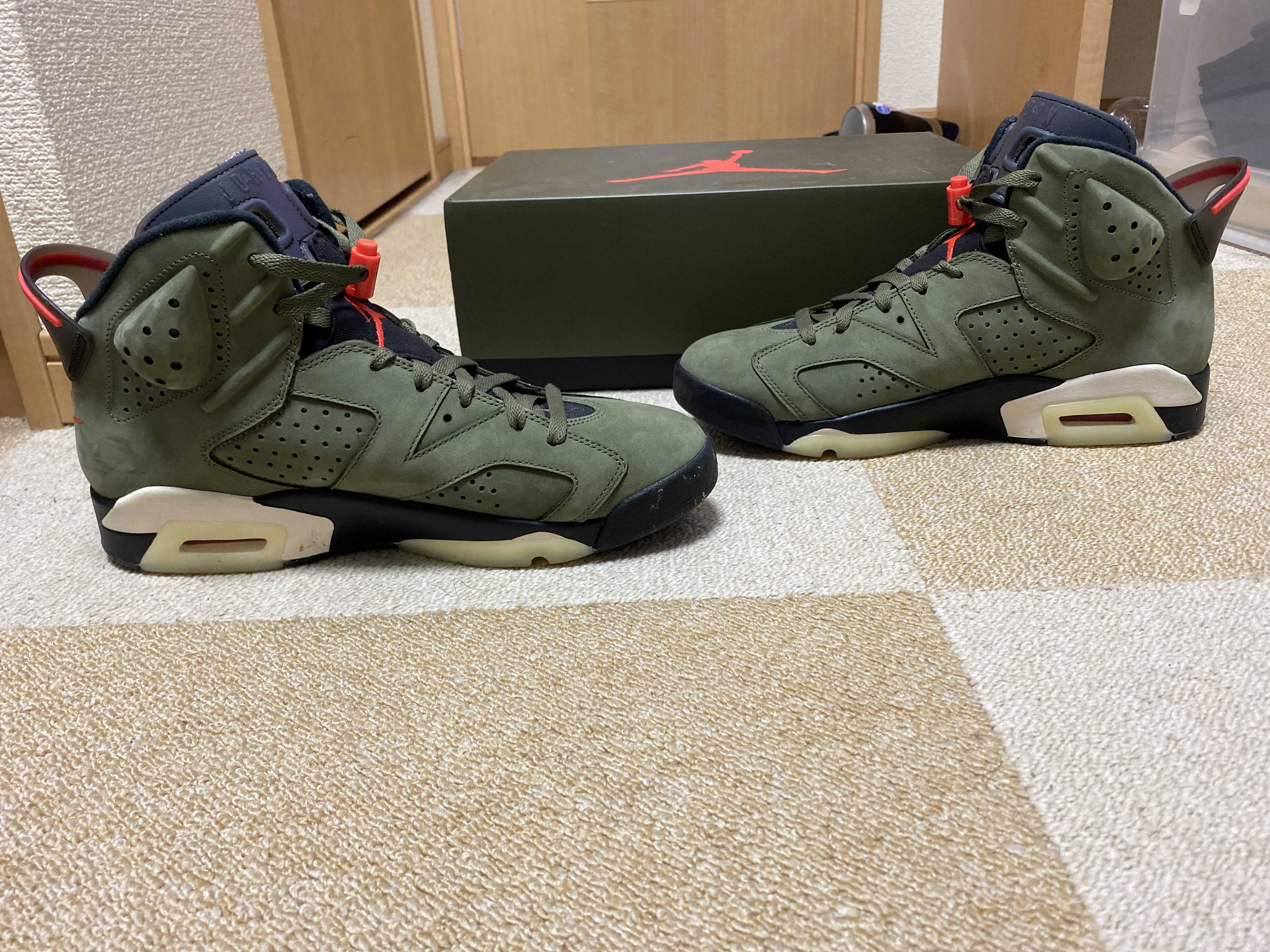 Travis Scott × Nike Air Jordan 6 Retro "Medium Olive"