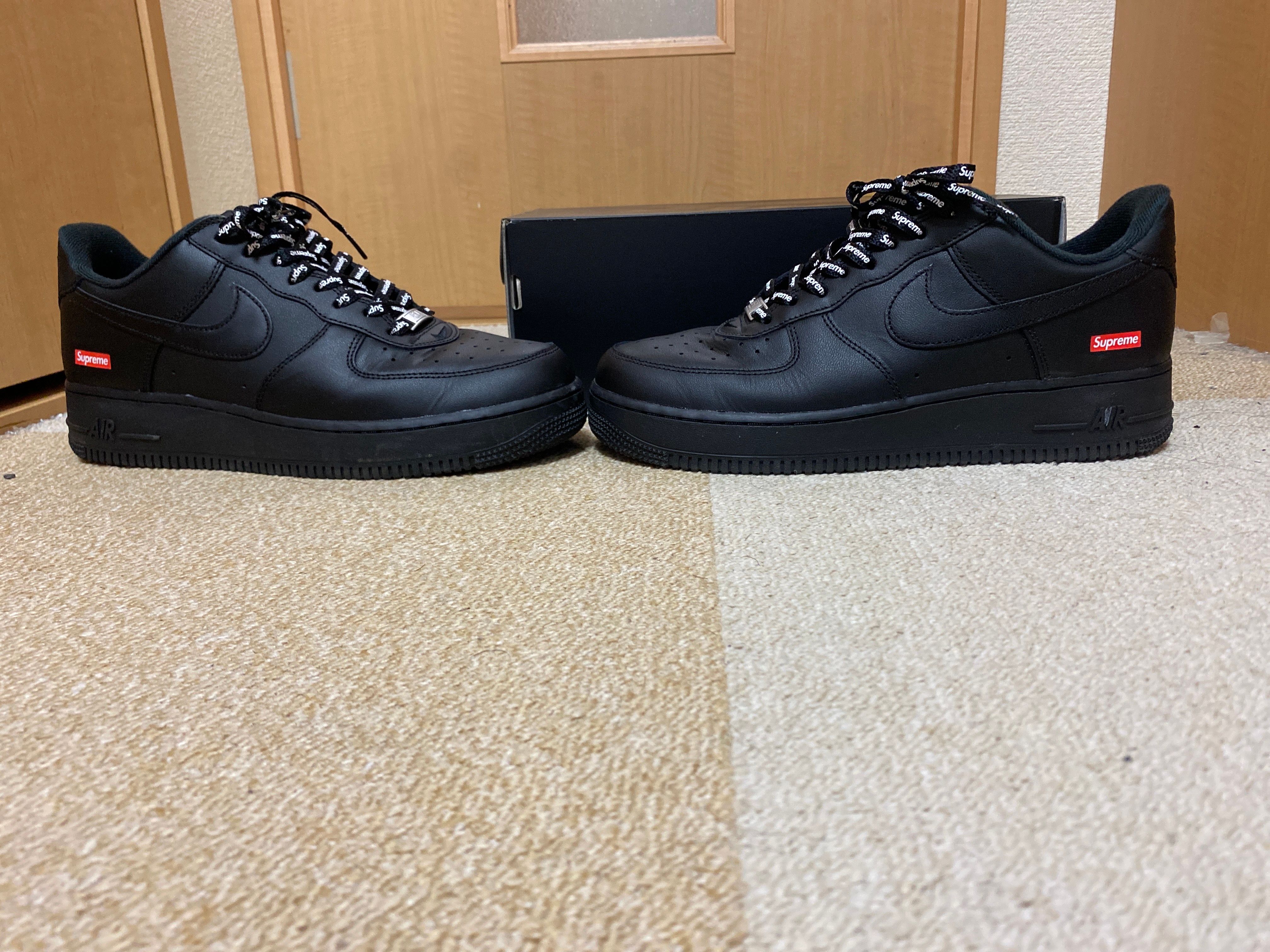 Supreme × Nike Air Force 1 Low "Black"