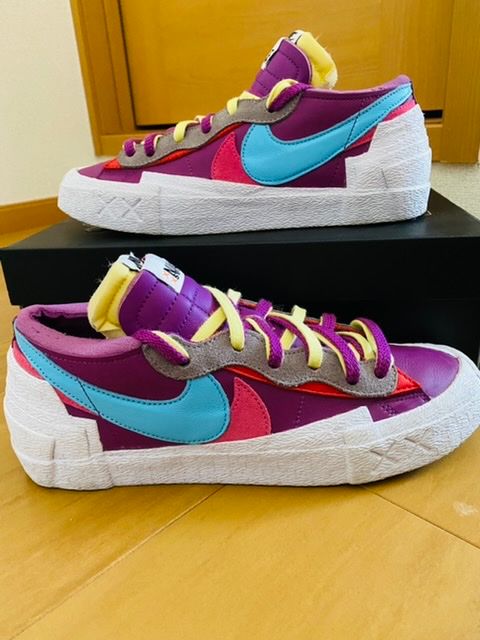 KAWS × sacai × Nike Blazer Low "Purple Dusk"