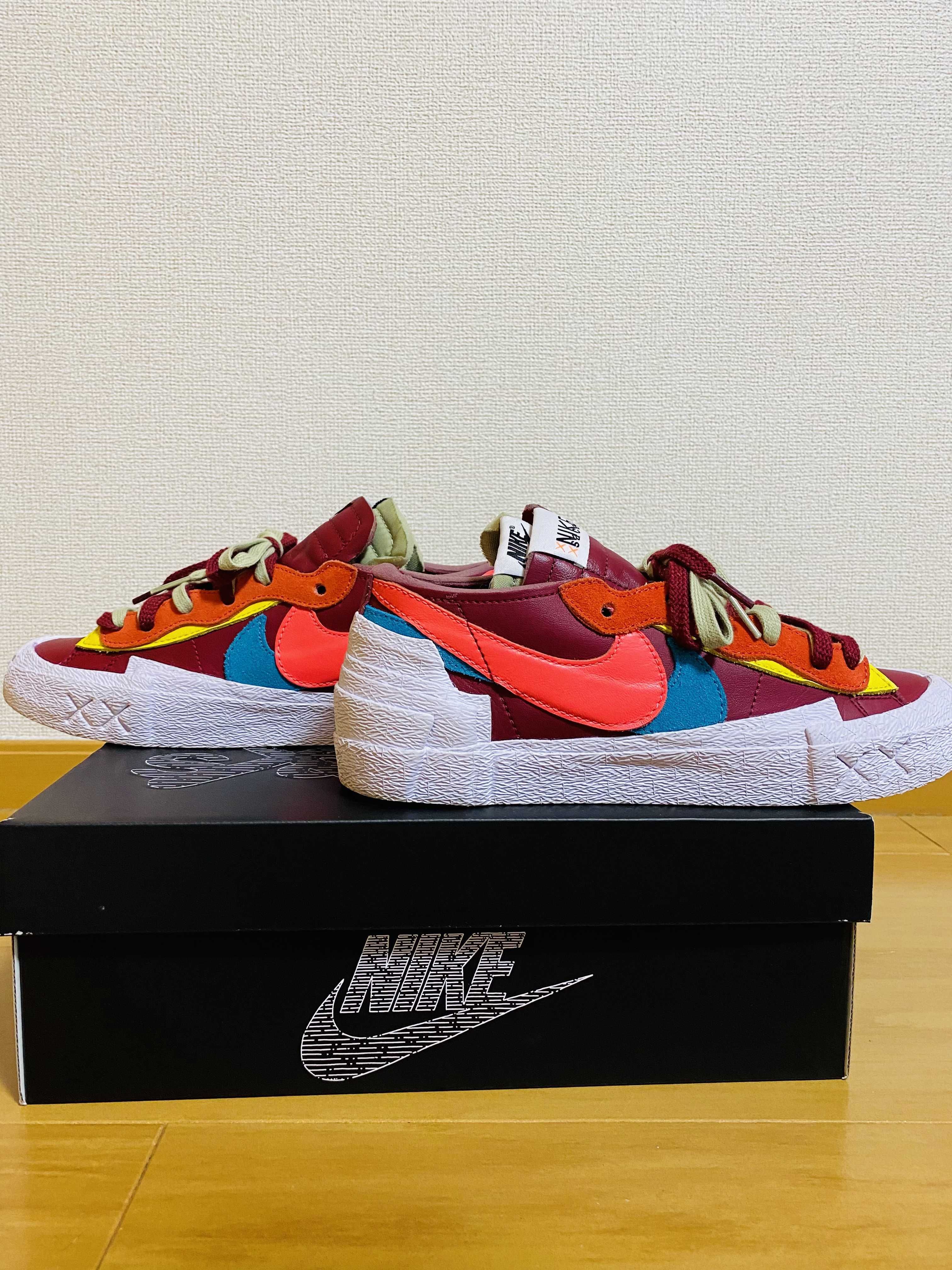 KAWS × sacai × Nike Blazer Low "Team Red"