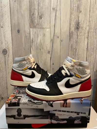UNION × Nike Air Jordan 1 Retro High OG NRG "Varsity Red/Wolf Grey"