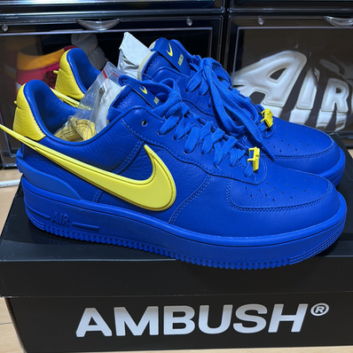 AMBUSH × Nike Air Force 1 Low "Game Royal and Vivid Sulfur"