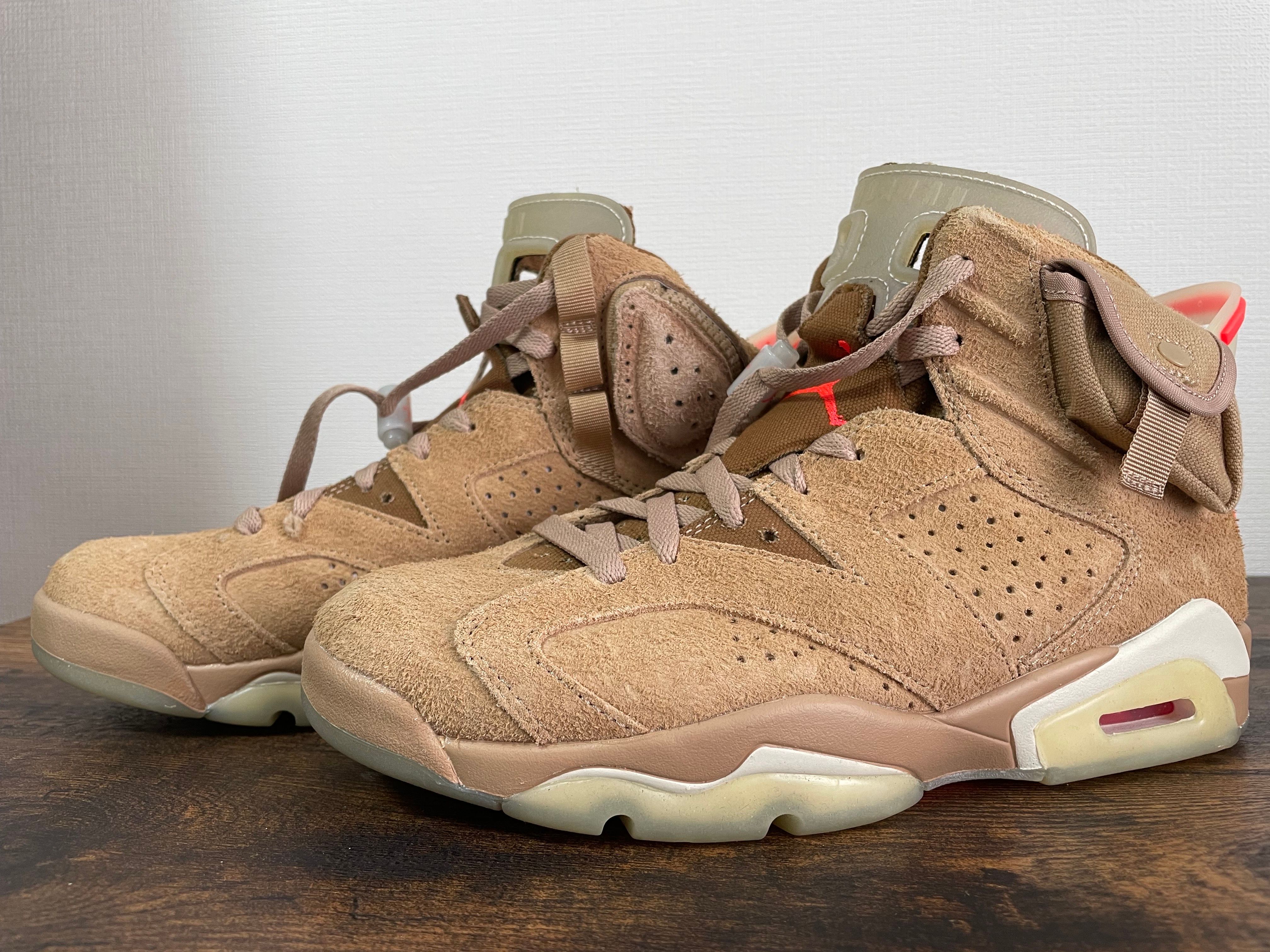 Travis Scott × Nike Air Jordan 6 "British Khaki"