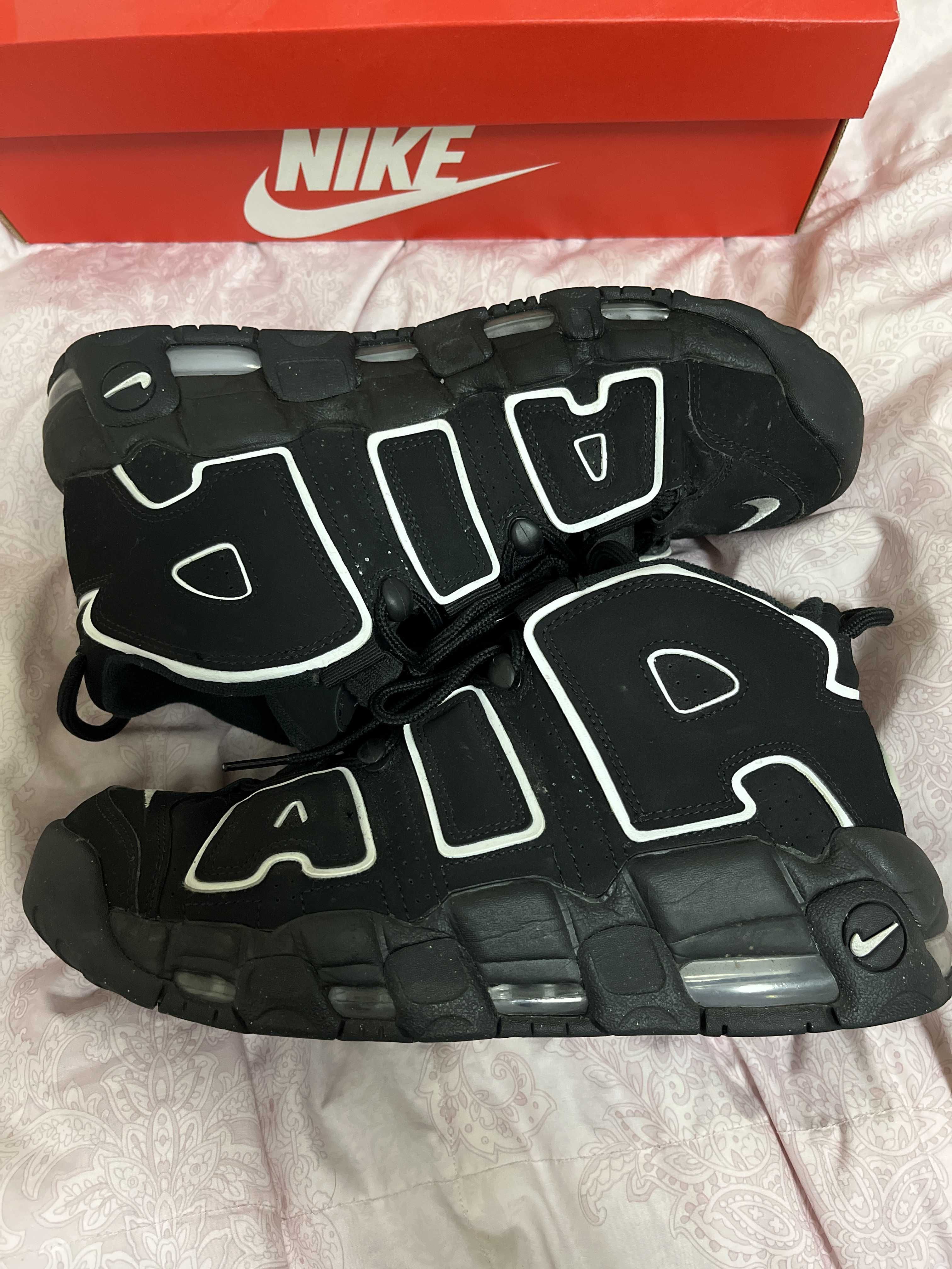 Nike Air More Uptempo "Black/White"(2020)