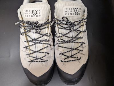 MM6 Maison Margiela × Salomon X-ALP "Vanilla Ice/Black/Almond Milk" (L47536200)