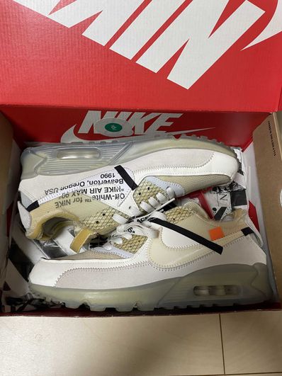 Off-White × Nike Air Max 90 "The 10/Sail"