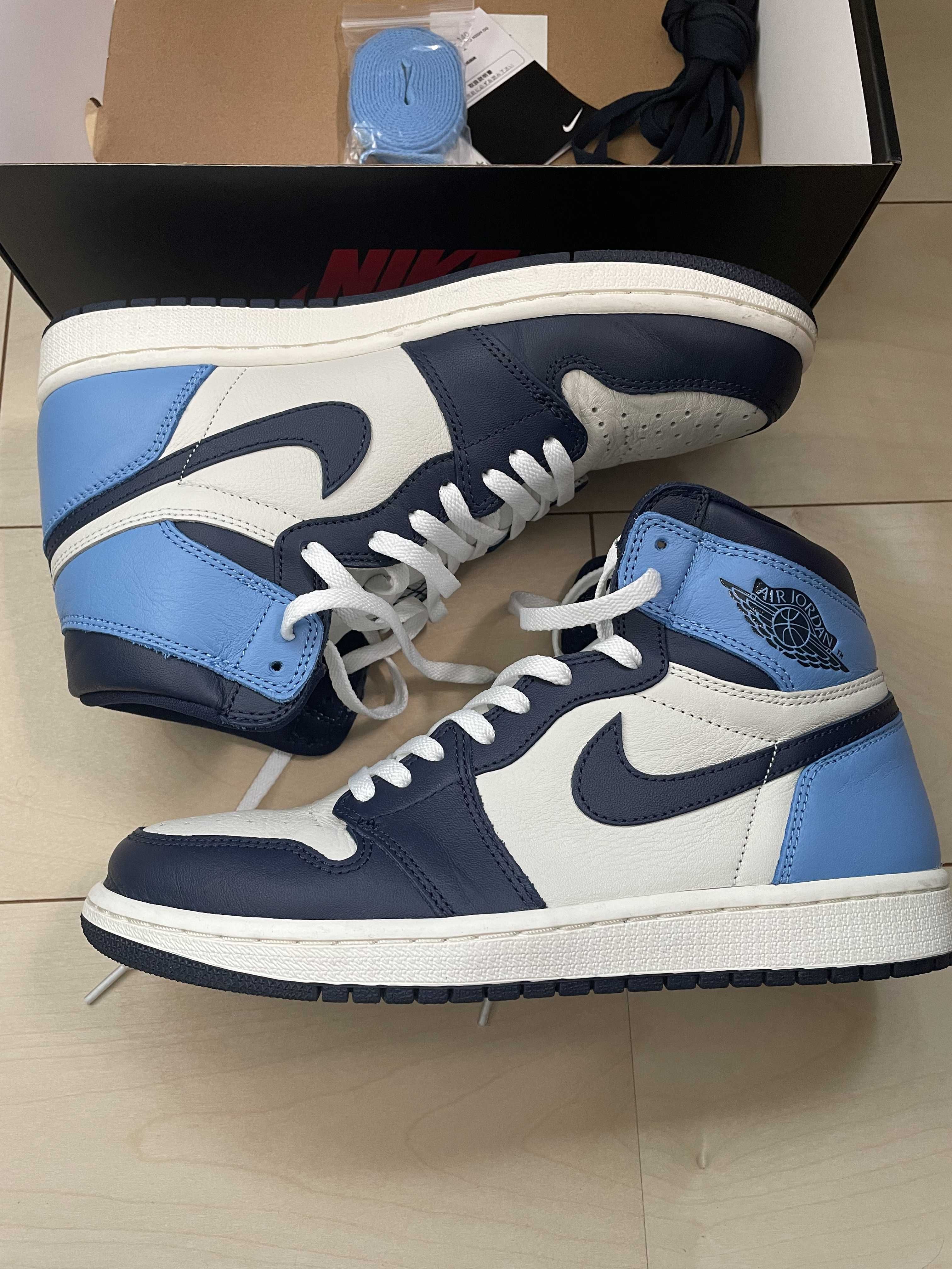 Nike Air Jordan 1 Retro High OG "Obsidian/University Blue"