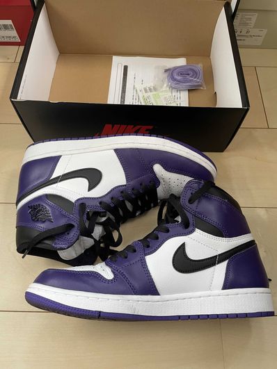 Nike Air Jordan 1 Retro High OG "Court Purple White/Black" (2020)