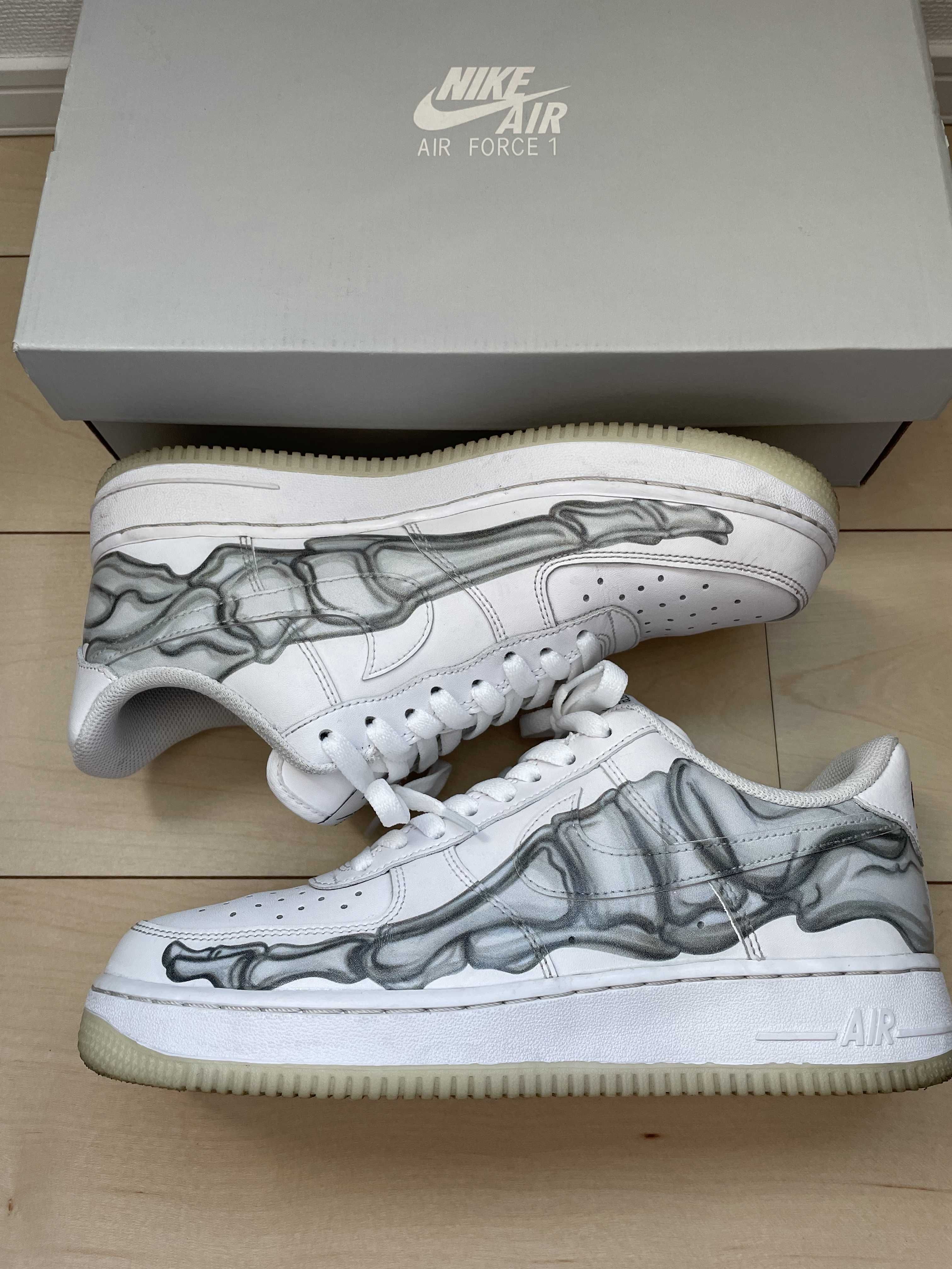 Nike Air Force 1 Low "White Skeleton"