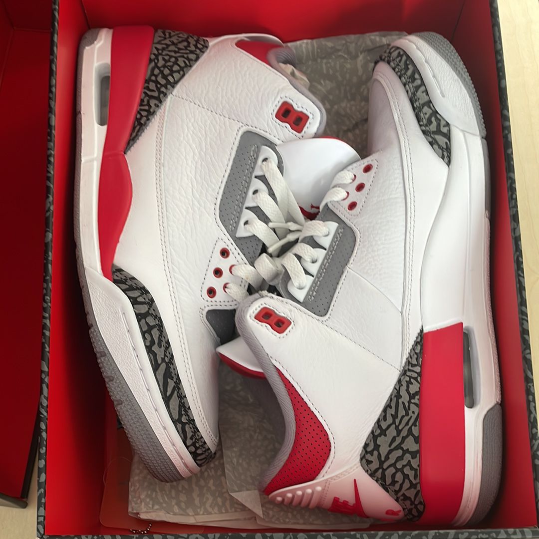 Nike Air Jordan 3 Retro OG "Fire Red" (2022)