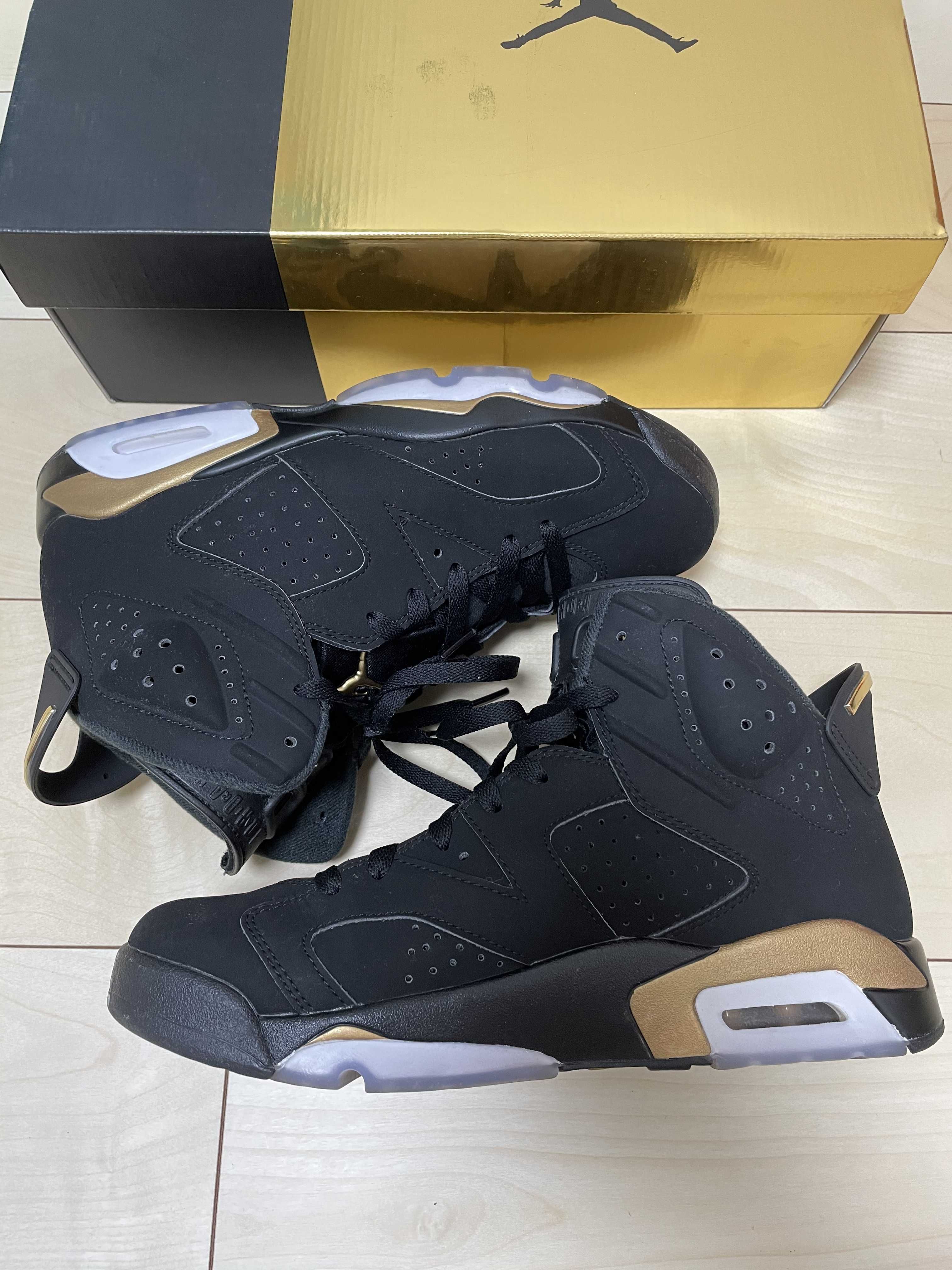 Nike Air Jordan 6 DMP "Black/Metallic Gold" (2020)  