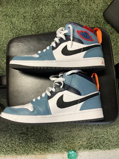 FACETASM × Nike Air Jordan 1 Mid "White/Navy"