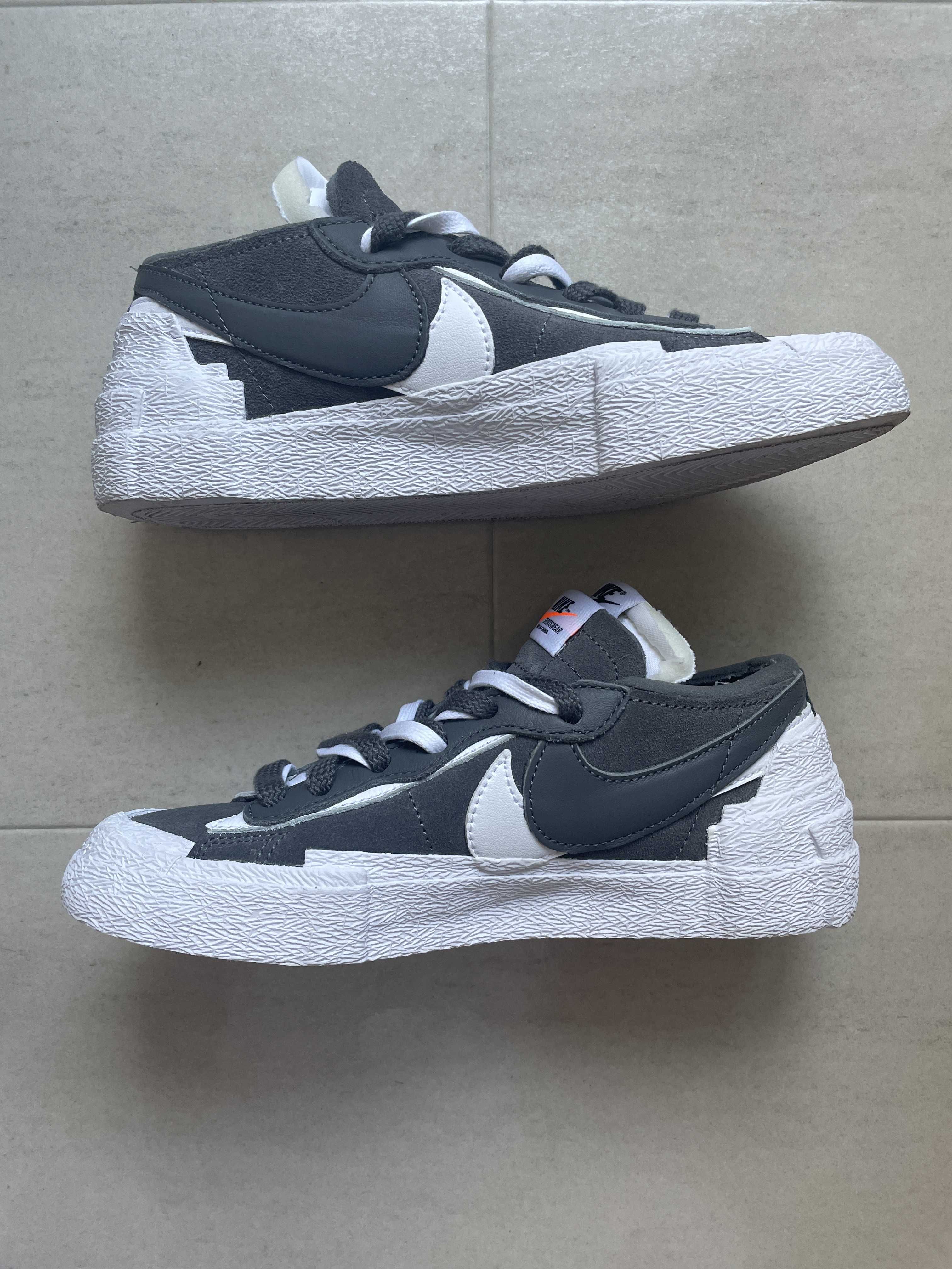 Sacai × Nike Blazer Low "Iron Grey"