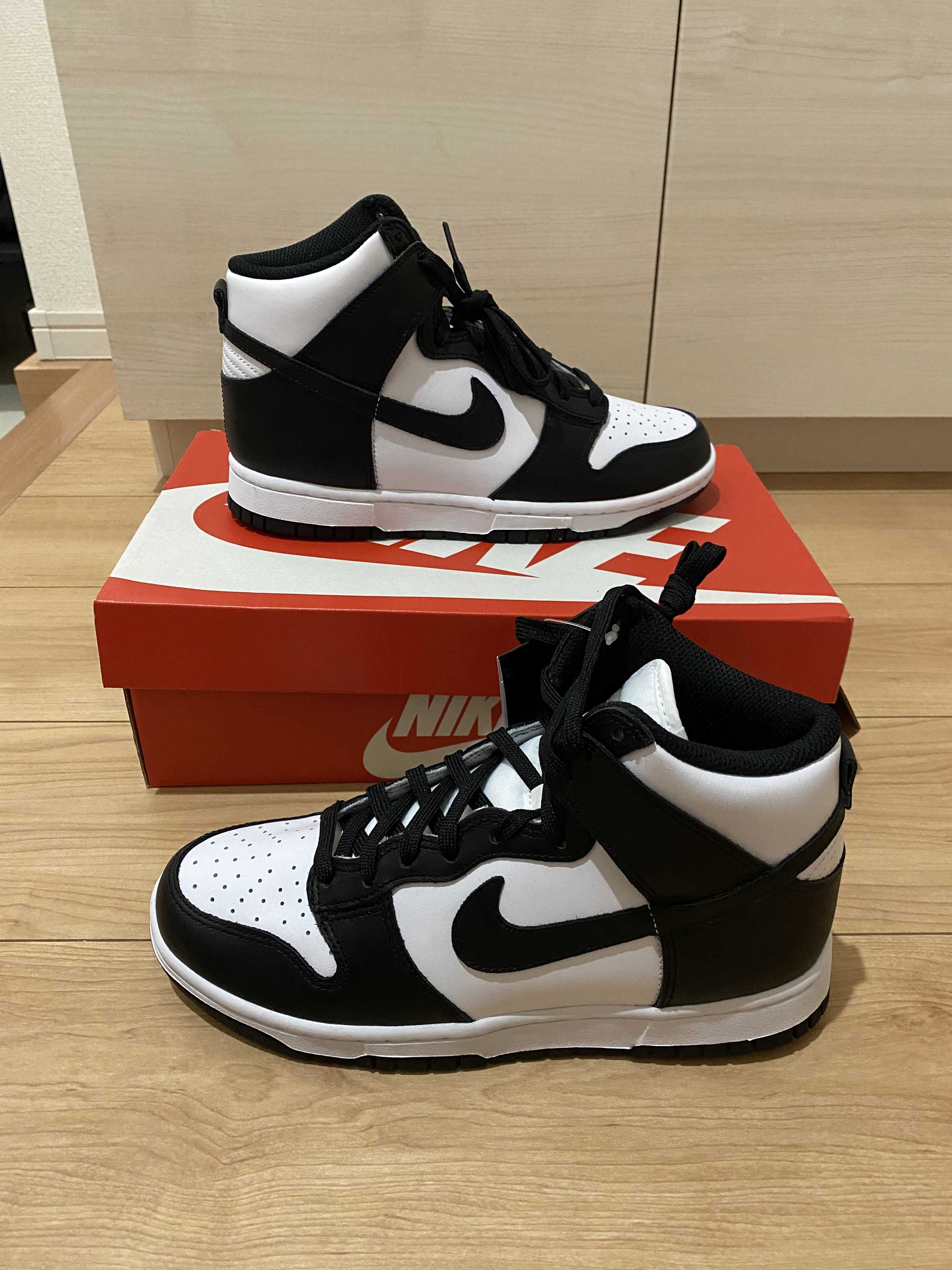 Nike Women's Dunk High "Black and White"