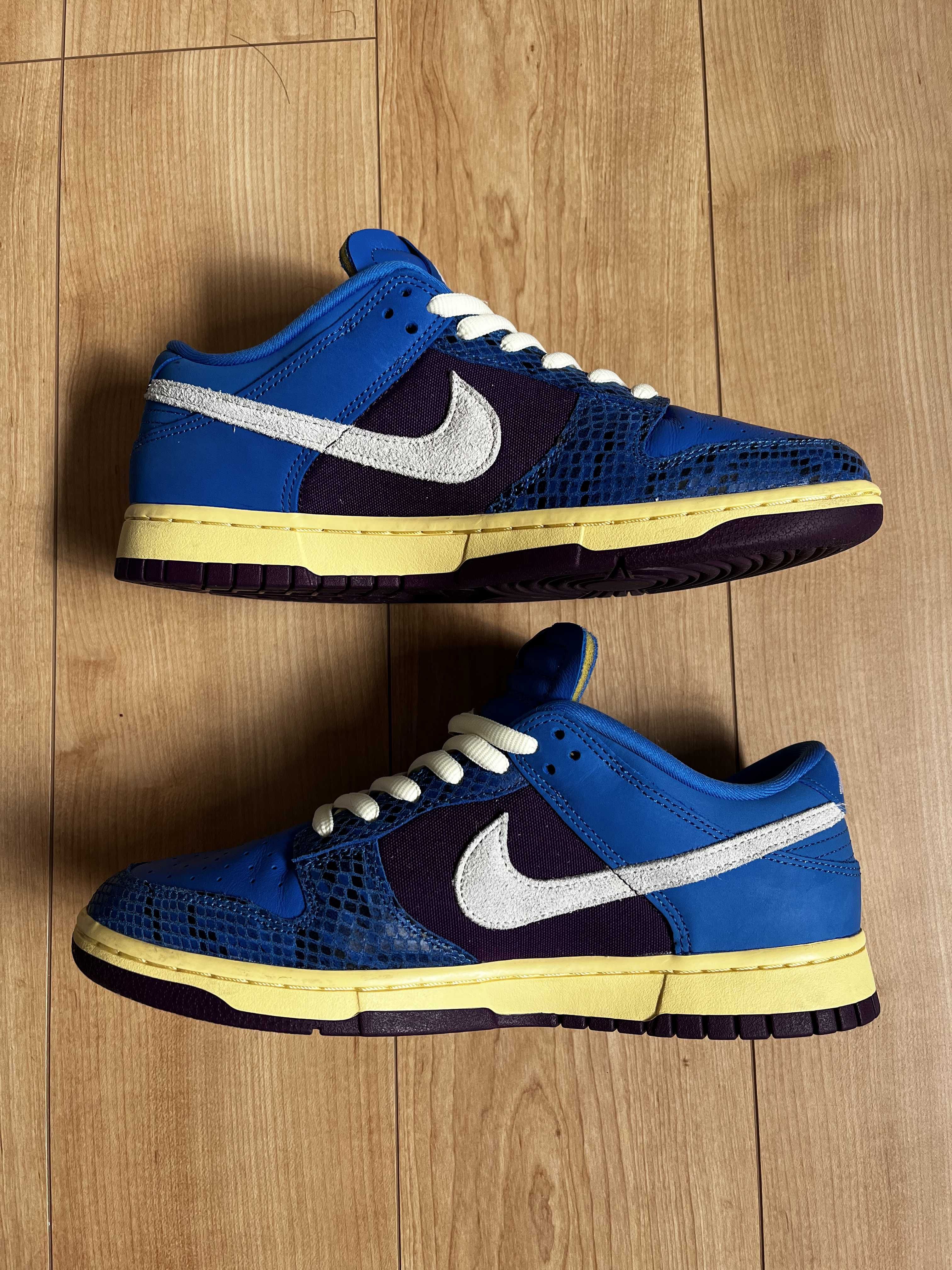 UNDEFEATED × Nike Dunk Low SP "Royal"