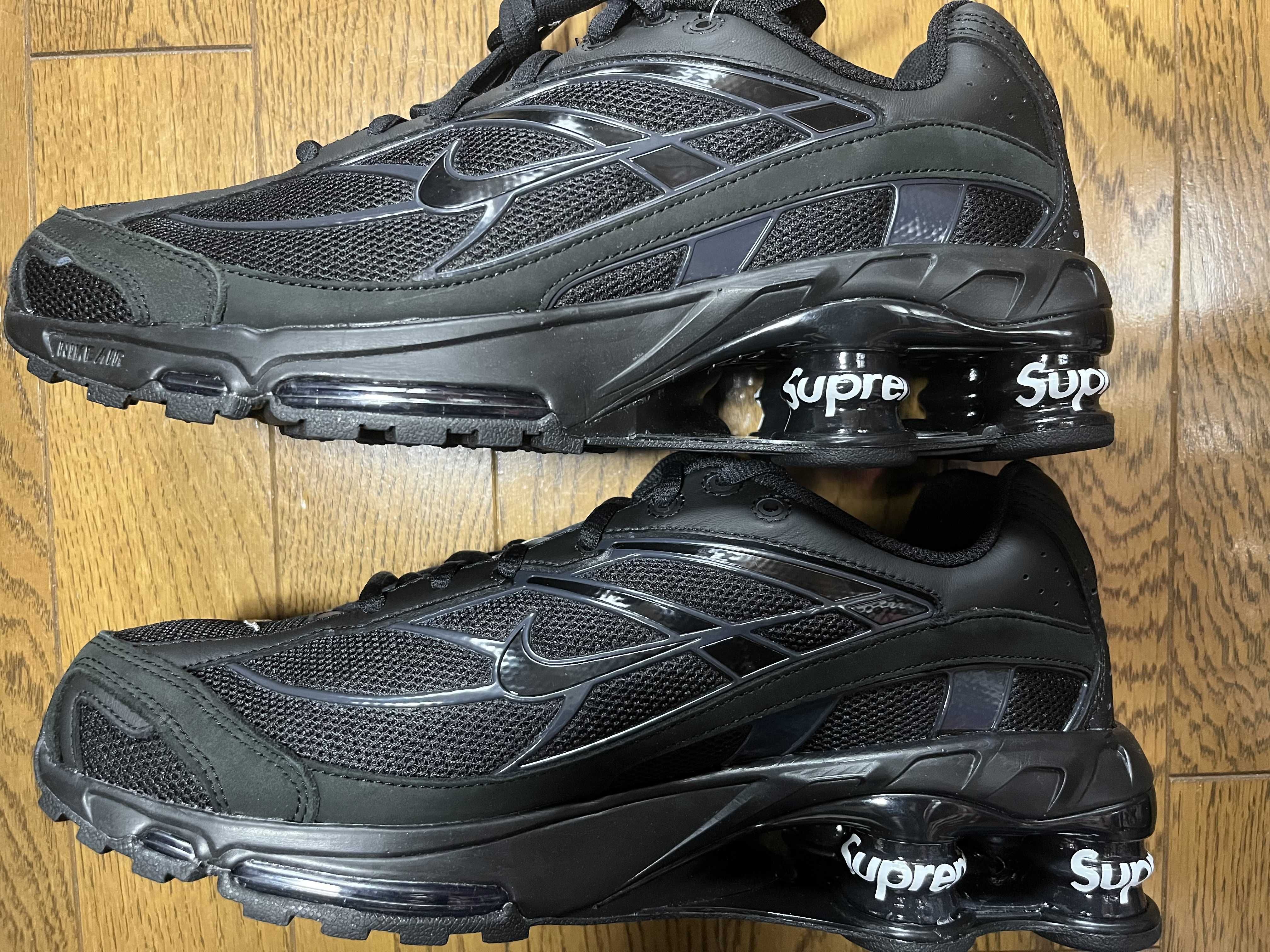 Supreme × Nike Shox Ride 2 "Black/Black-White"