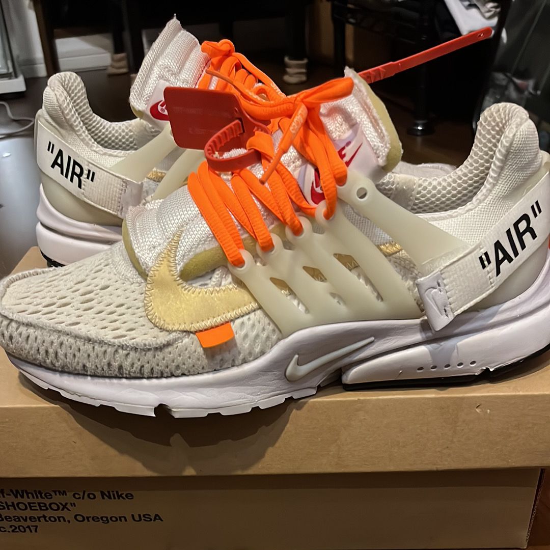Off-White × Nike Air Presto "White/Black/Cone"