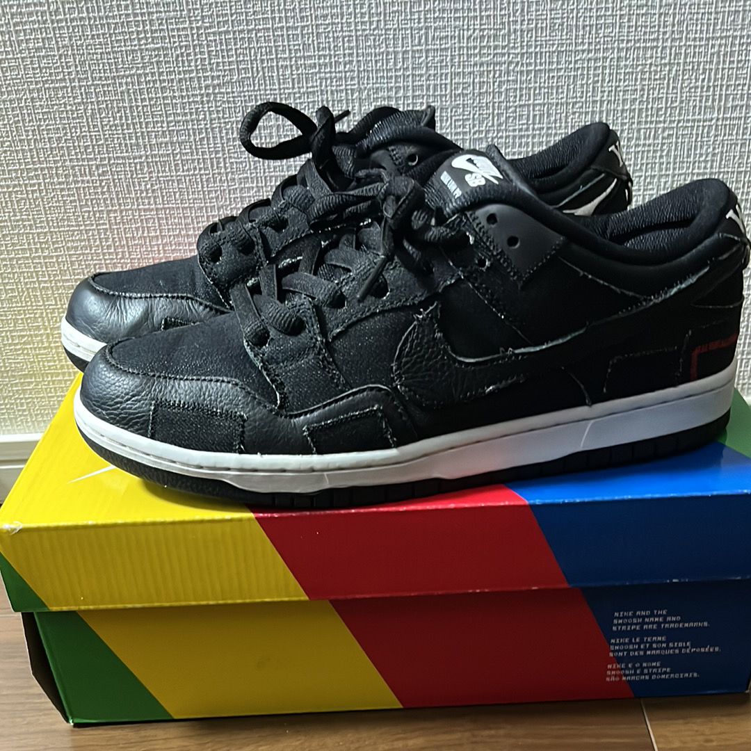 Wasted Youth × Nike SB Dunk Low "Black Denim" / VERDY