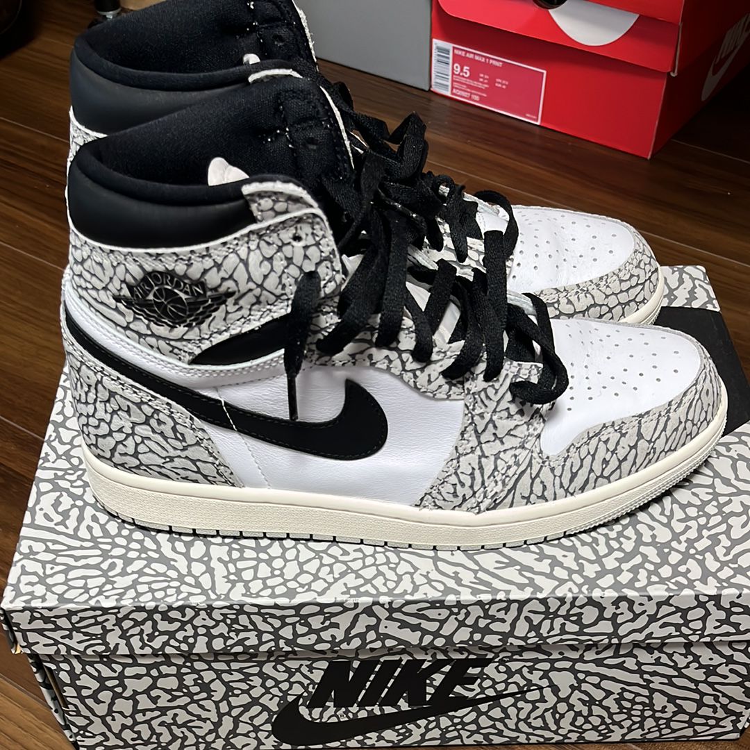 Nike Air Jordan 1 High OG "White Cement/Safari"