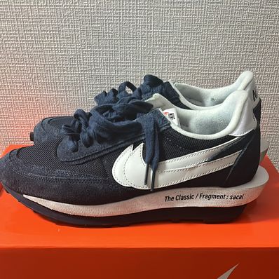 Fragment × sacai × Nike LD Waffle "Blackended Blue"