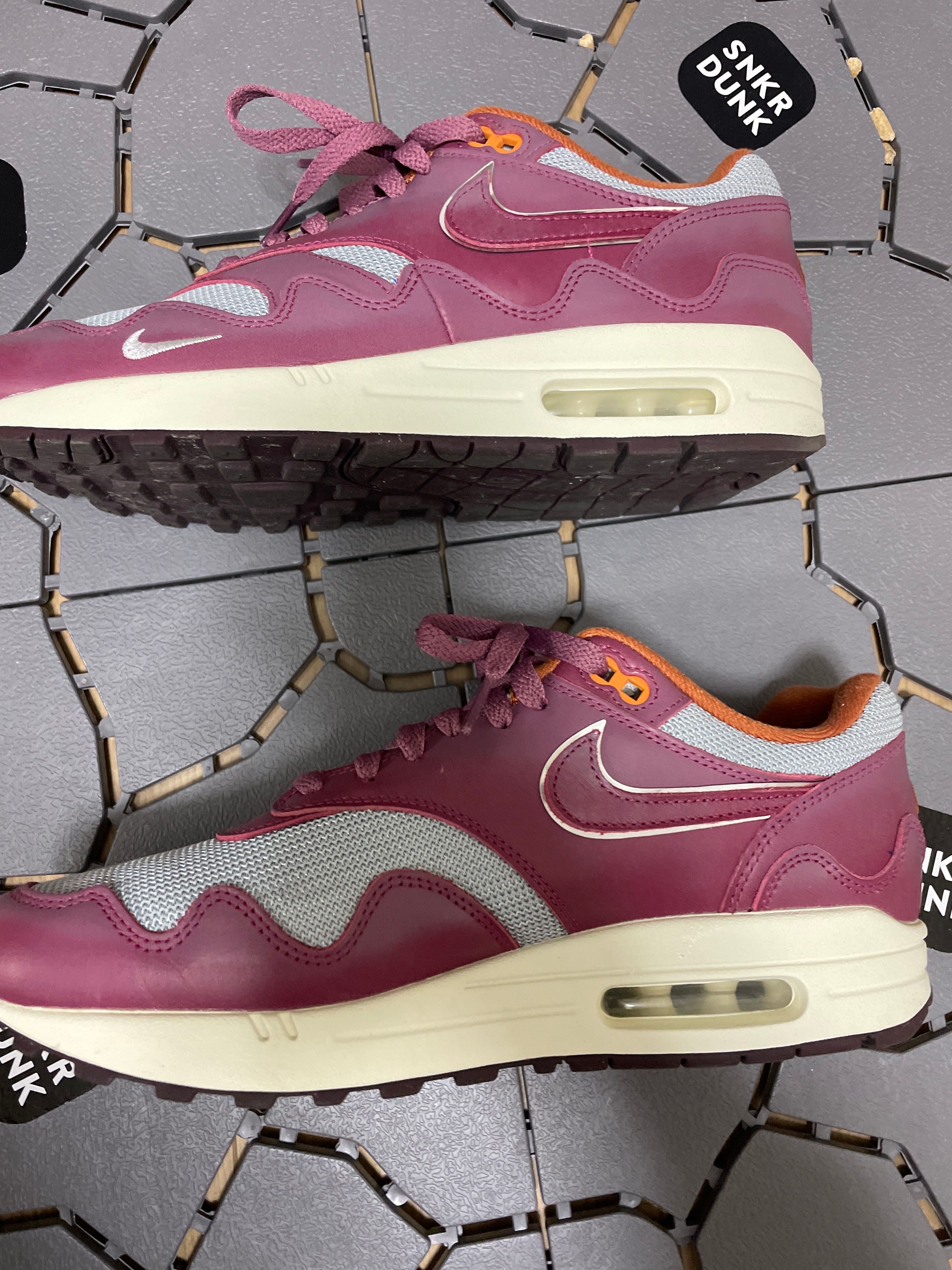 Patta × Nike Air Max 1 "Night Maroon"