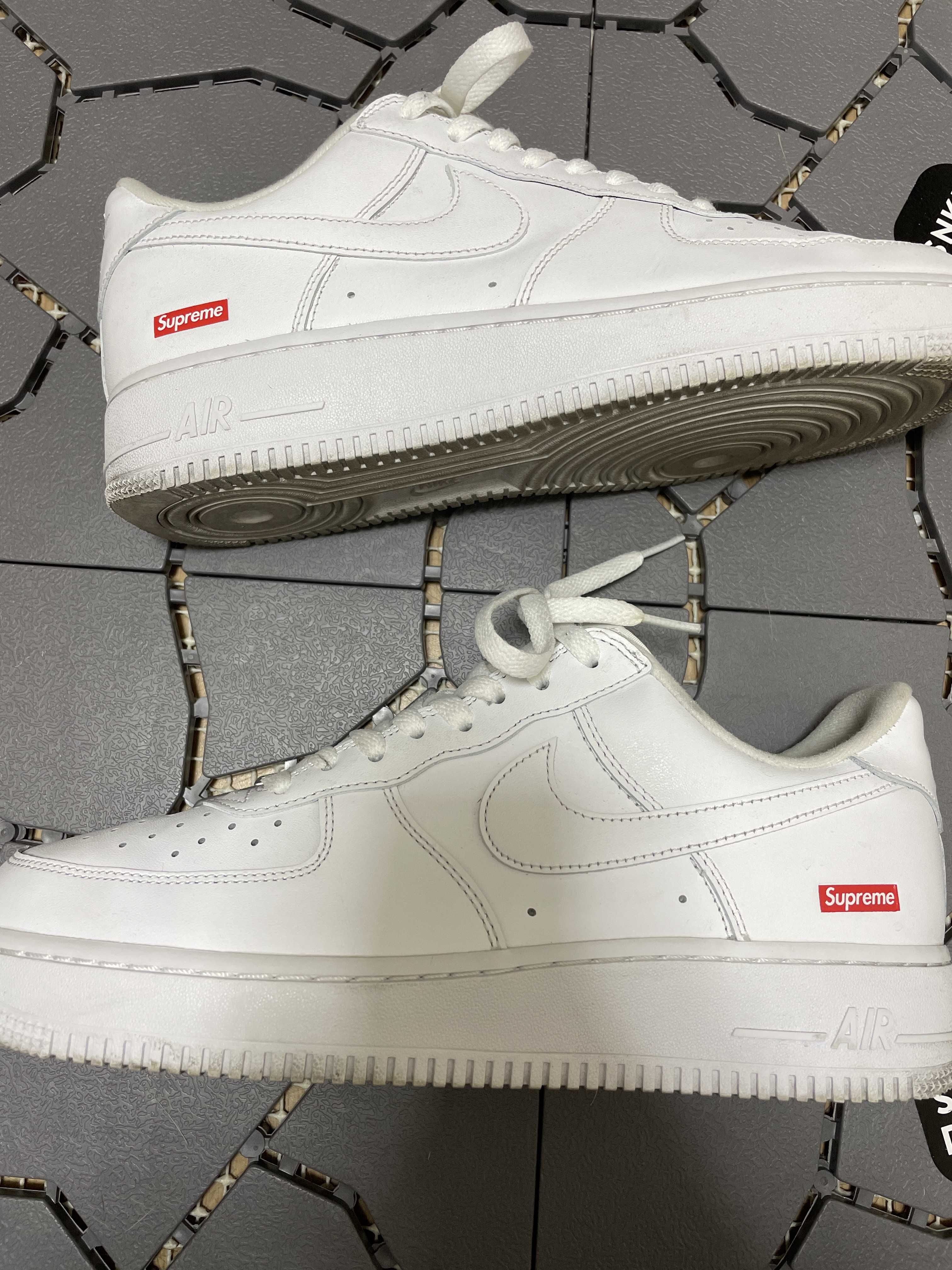 Supreme × Nike Air Force 1 Low "White"