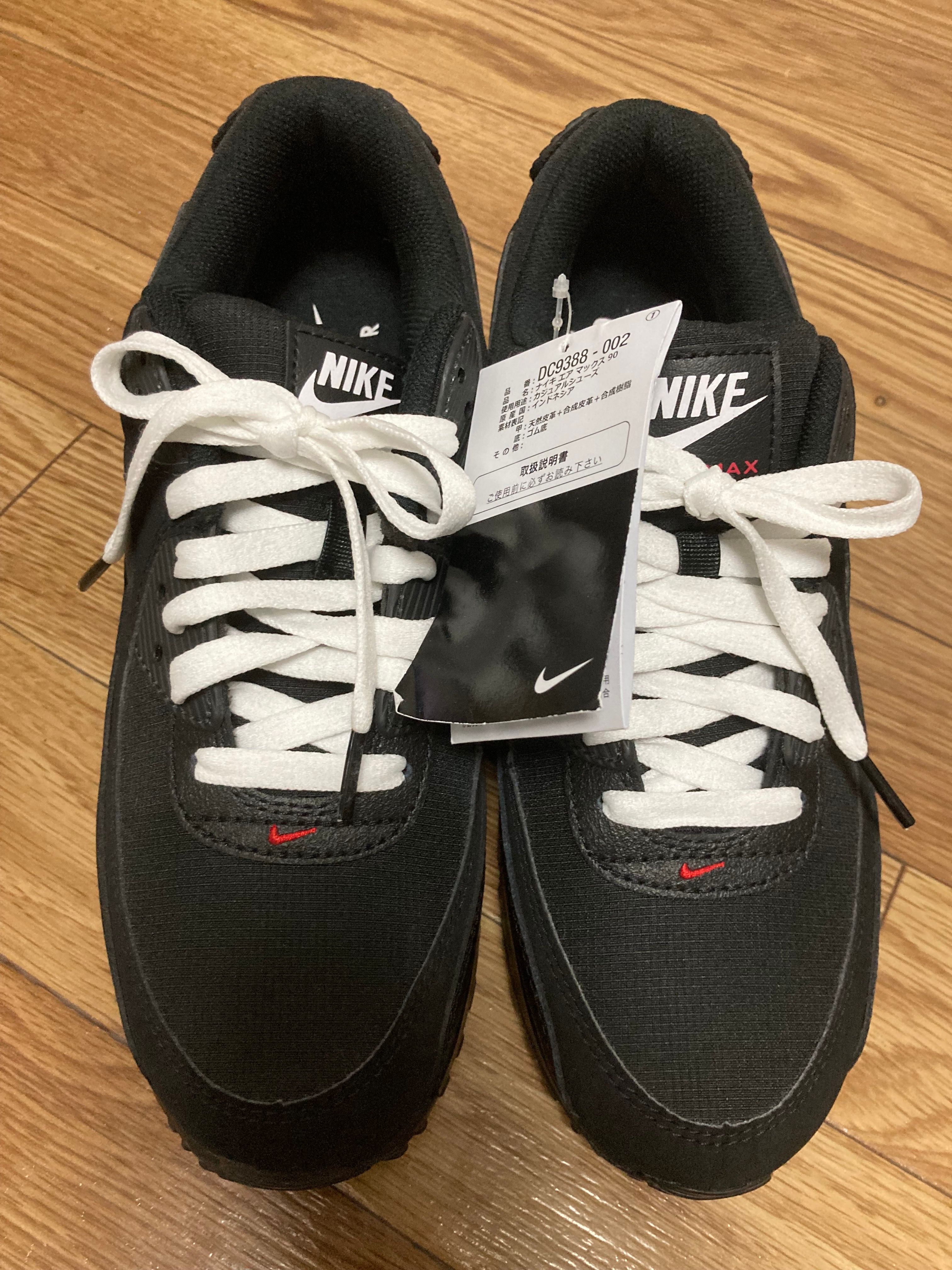 Nike Air Max 90 "Black/Sports Red/White"