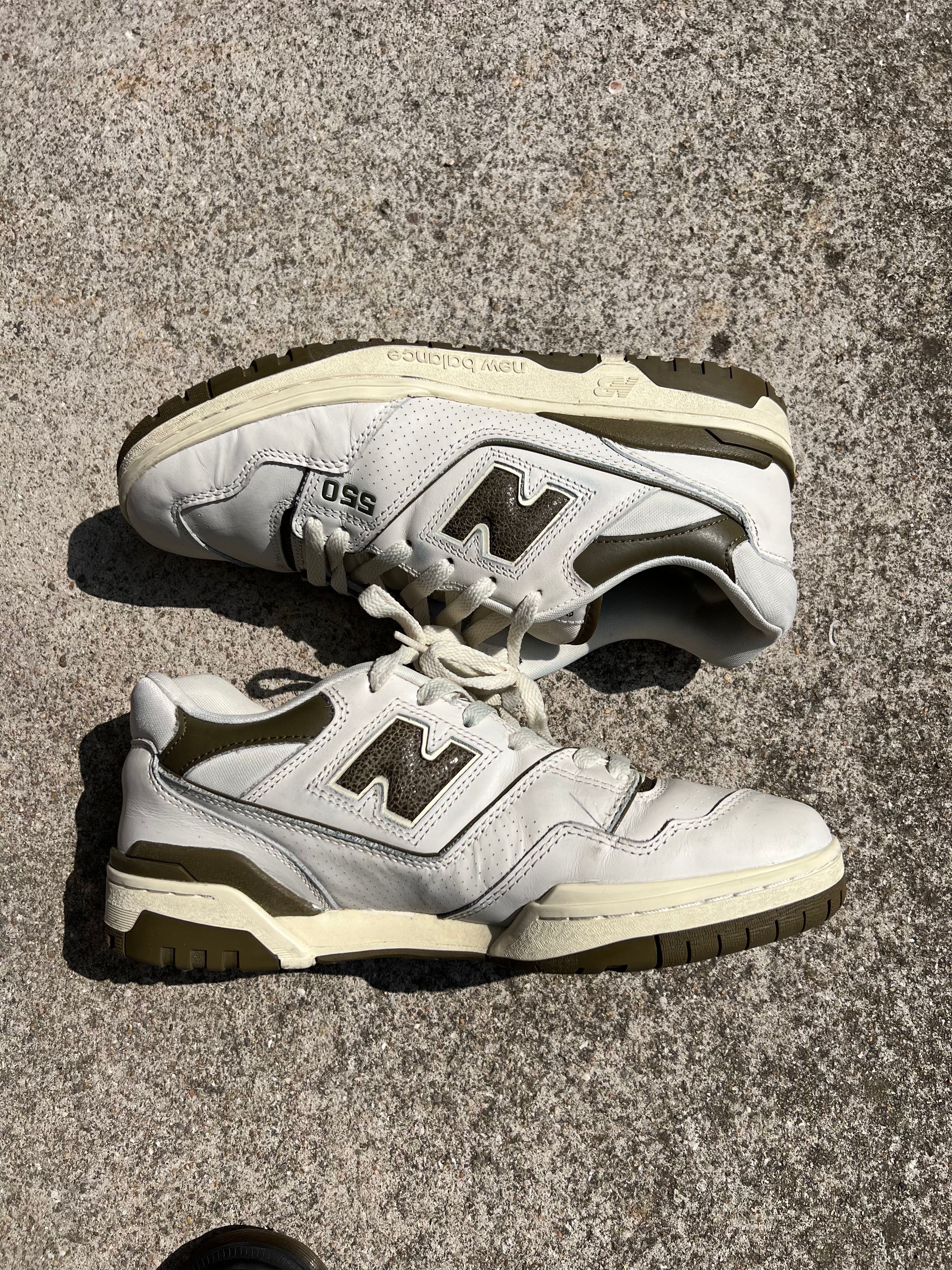 Aime Leon Dore × New Balance 550 "White/Olive"
