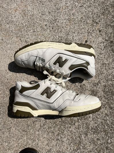 Aime Leon Dore × New Balance 550 "White/Olive"
