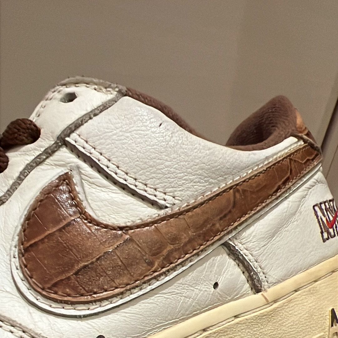 Nike Air Force 1 Low NYC "White/Bison-Varsity Red"