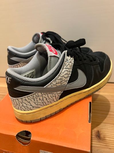 Nike Dunk Low CL "J-Pack Black Cement" (2009)