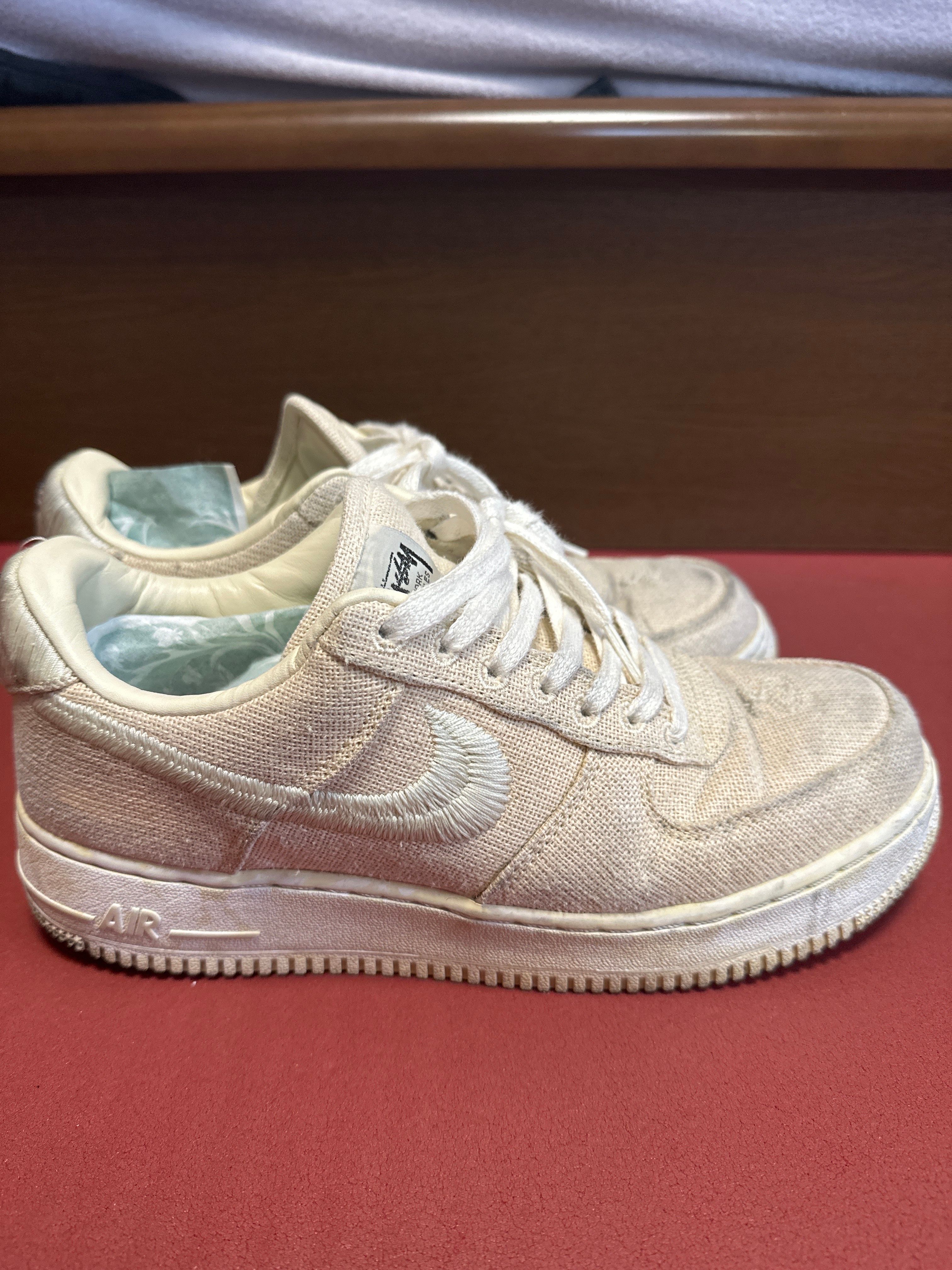 Stussy × Nike Air Force 1 Low "Fossil Stone"