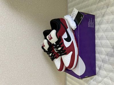 Nike SB Dunk Low Pro "J-Pack Chicago/Varsity Red and White"