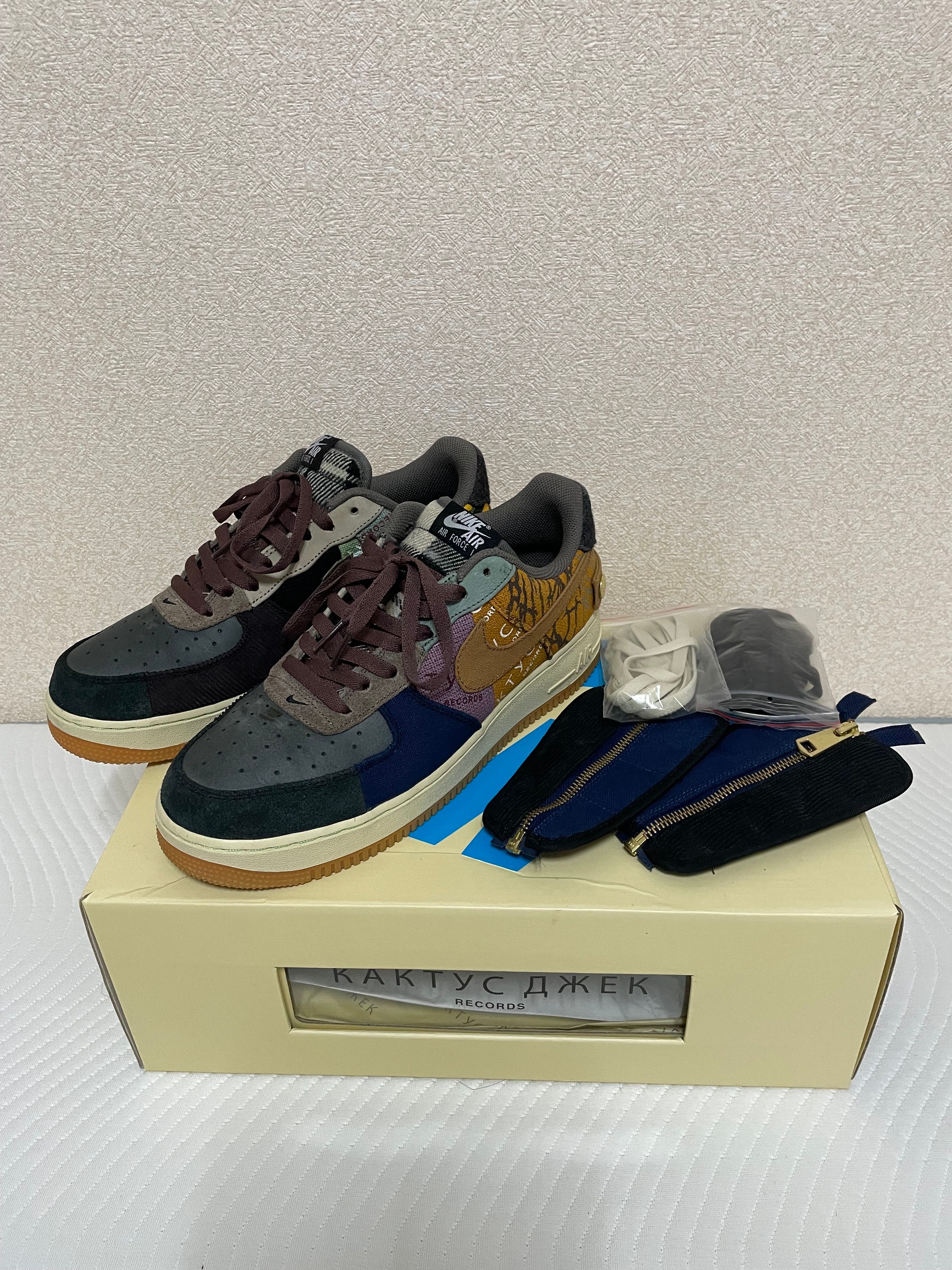 Travis Scott × Nike Air Force 1 Low Cactus Jack "Multi Color"