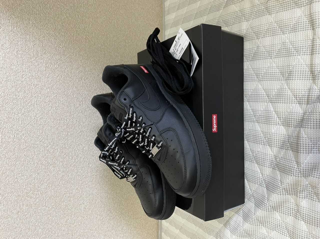 Supreme × Nike Air Force 1 Low "Black"