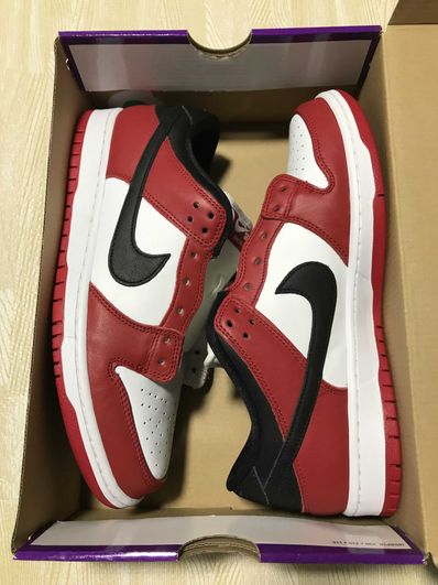 Nike SB Dunk Low Pro "J-Pack Chicago/Varsity Red and White"