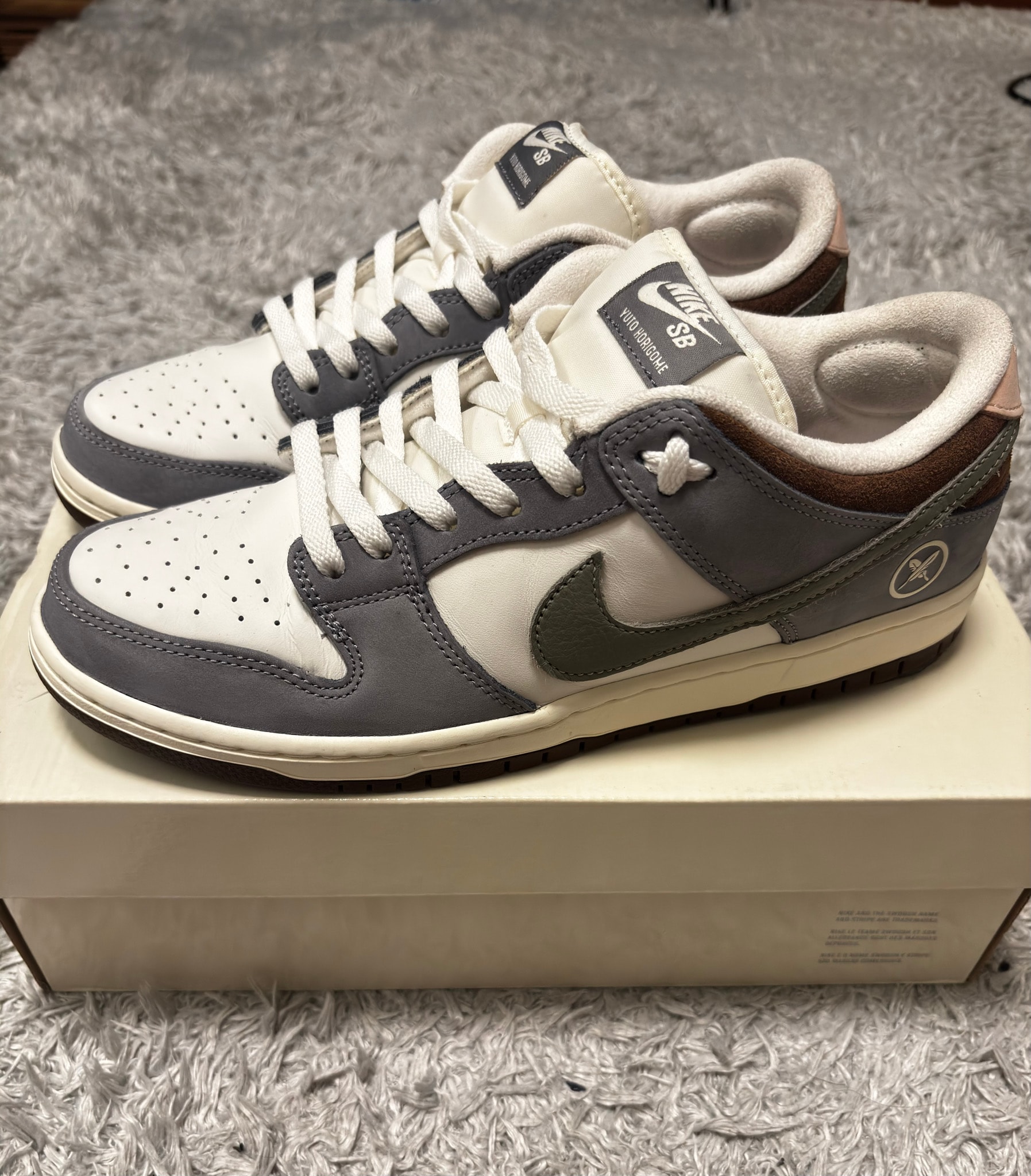 堀米 雄斗(Yuto Horigome) × Nike SB Dunk Low Pro QS "Wolf Grey"
