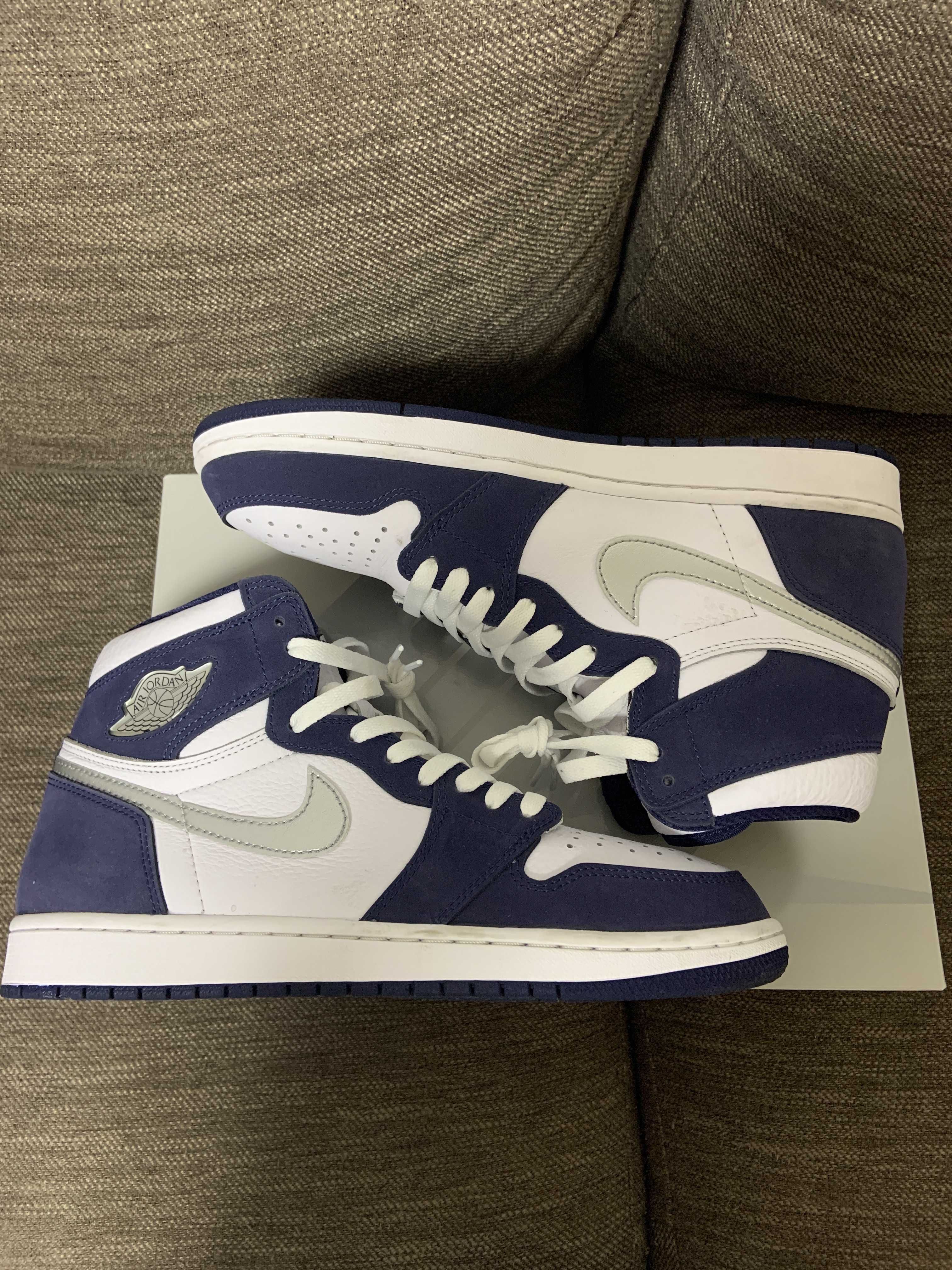 Nike Air Jordan 1 High OG CO.JP "White/Midnight Navy" (2020)(ブリーフケースなし)