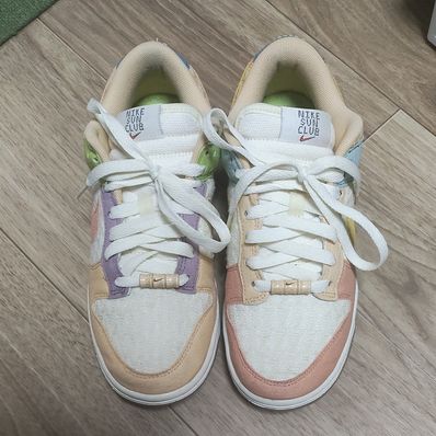 Nike Women's Dunk Low Sun Club "Sail/Sanded Gold/Light Madder Root"