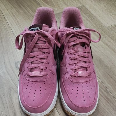 Nike Women's Air Force 1 Low '07 Fleece Swoosh "Desert Berry"