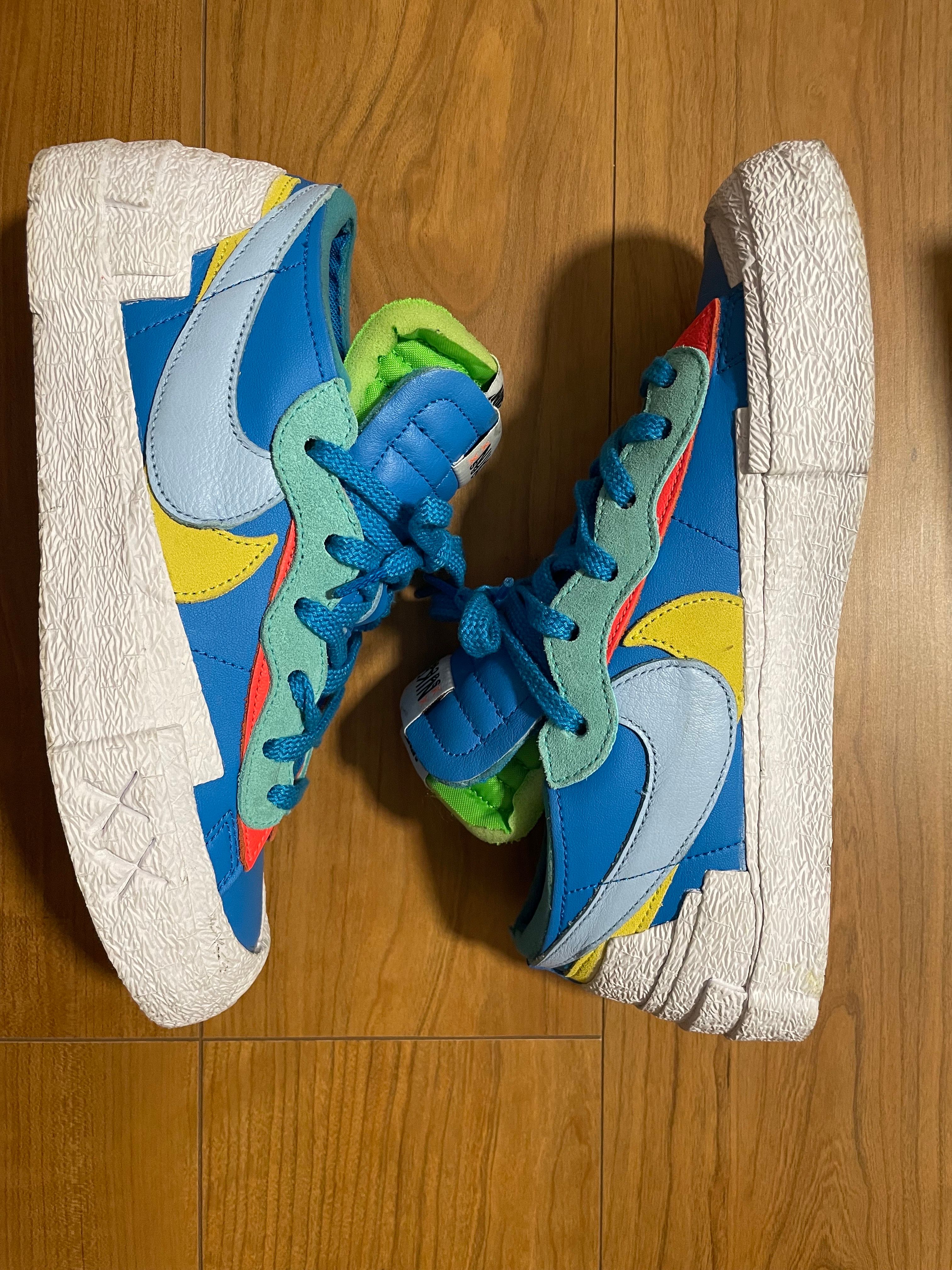 KAWS × sacai × Nike Blazer Low "Neptune Blue"