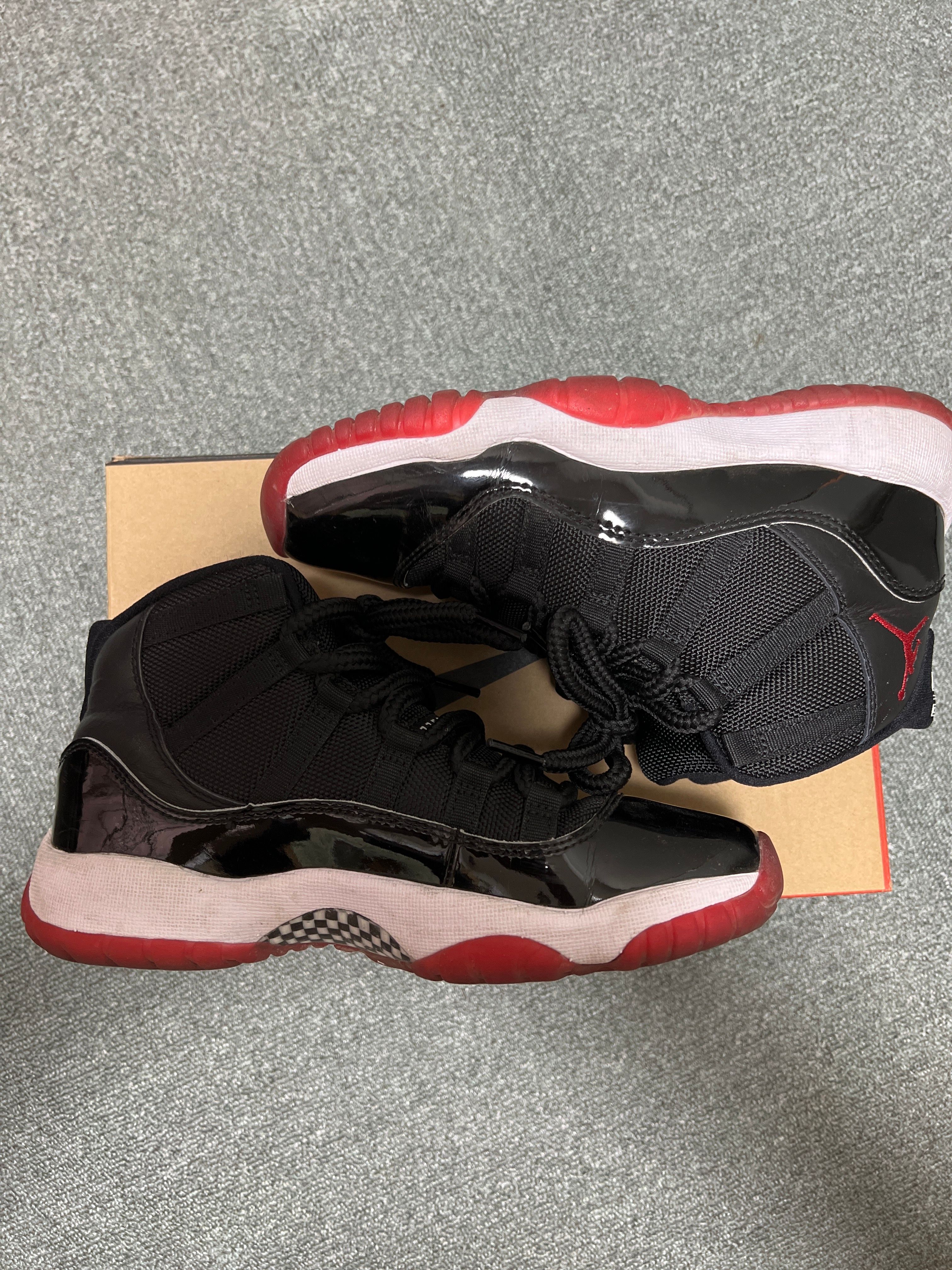 NIKE AIR JORDAN 11 RETRO GS "BRED"